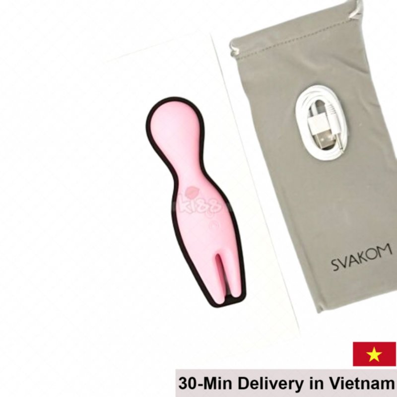Svakom Nymph Premium Dual Head Vibrating Female Massage Device 