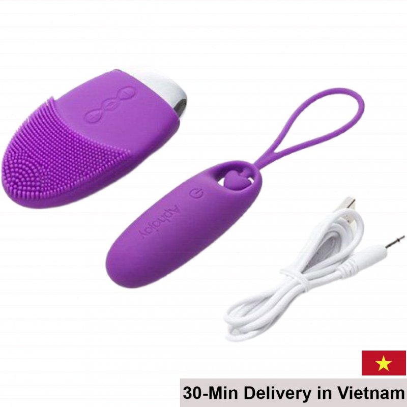 Aphojoy Remote Control Tongue Licking Vibrator Egg 