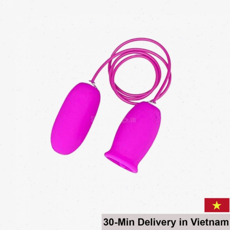 Pretty Love Daisy Double-Ended Licking Vibrator Egg 