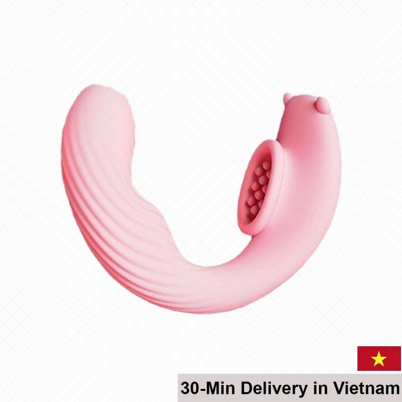 Adorable Bear G-Spot Clitoral Silicone Vibrating Egg 