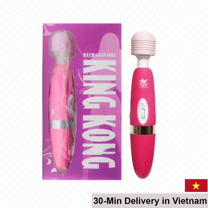 King Kong Handheld Vibrator Powerful Female Pleasure Toy 