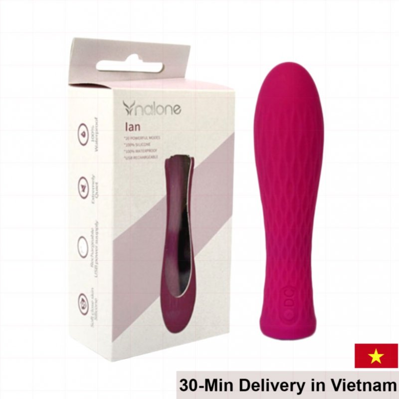 Nalone Ian Vibrating Wand Flexible Silicone Intense Pleasure Toy 