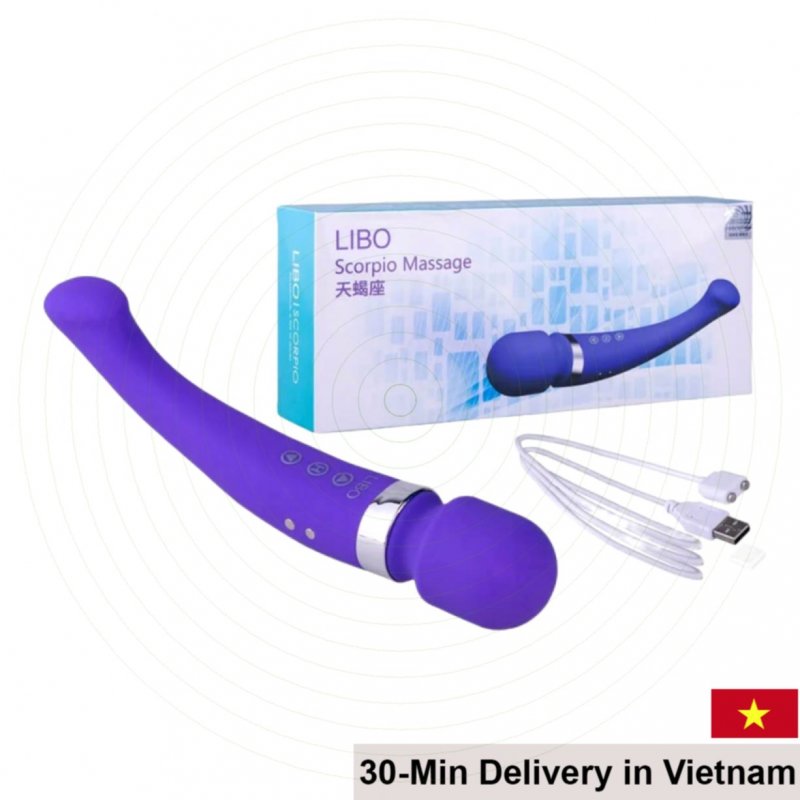 Libo Scorpio Dual-Head Vibrating Body Massager Intimate 