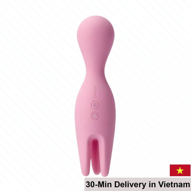Svakom Nymph Dual Head Massager Soft Safe Painless Powerful 