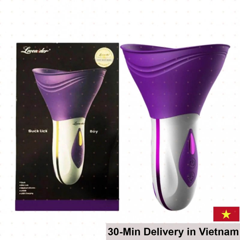 Loveaider Suck Boy Tongue Licking Massager Sweet Sensual Experience 