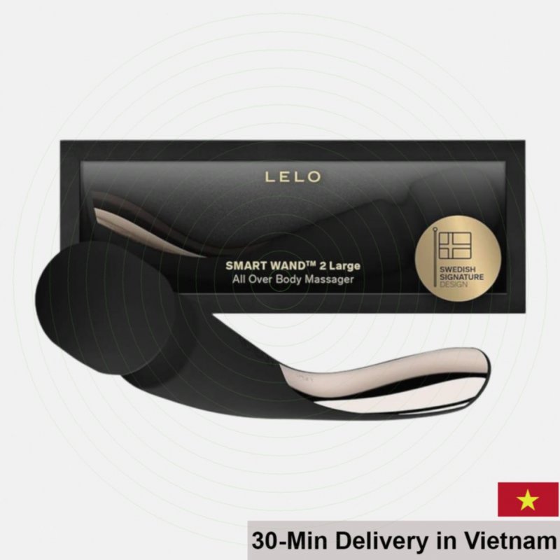 Lelo Smart Wand 2 Large Powerful Massager Relaxation Muscle Therapy Vibrator 