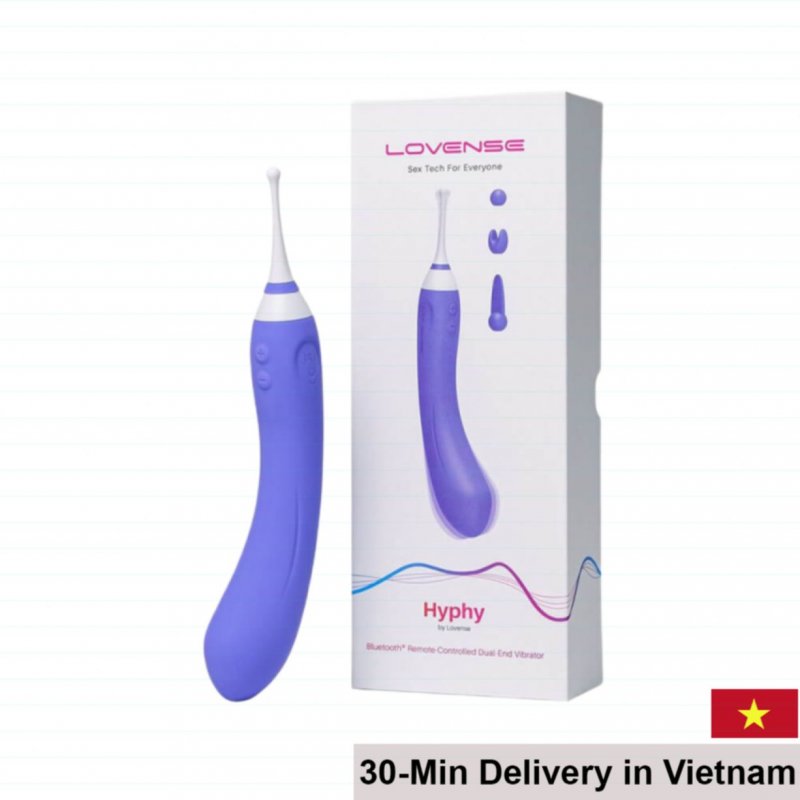 Lovense Hyphy G-Spot Dual-Head Remote Controlled Vibrator 