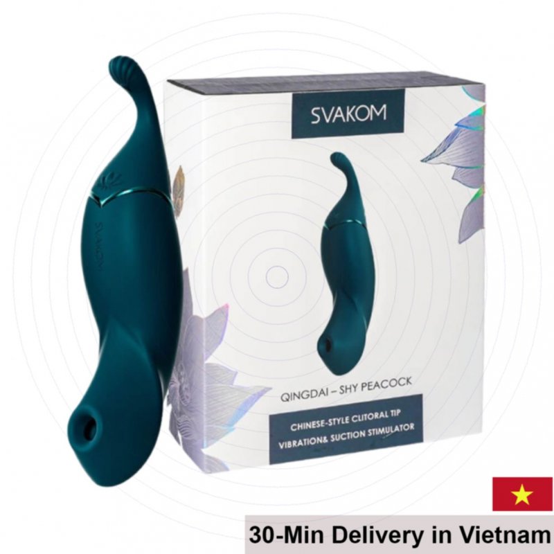 Svakom Qingdai Shy Peacock Dual-Head Massage Toy 