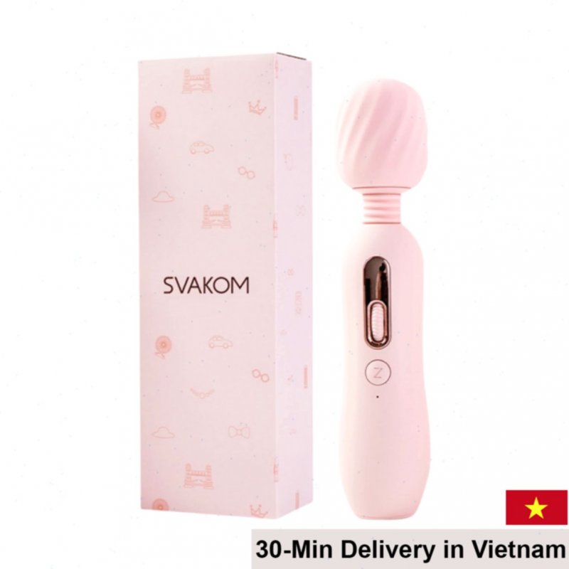 Svakom Zemalia Pink Mushroom massage soft head toy 