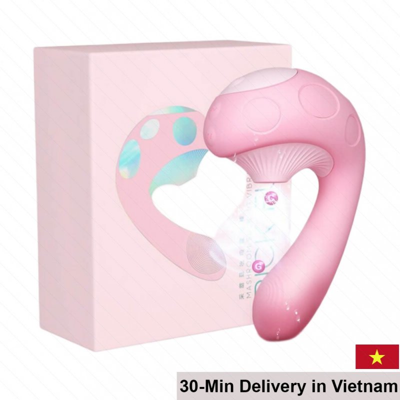 Leten Pick Fun Dual Head Massage 10 Vibration Modes 