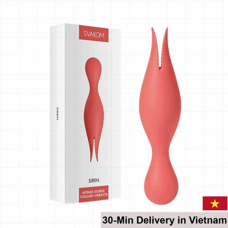 Svakom Siren Unique Powerful Head Vibrator High-End Toy 