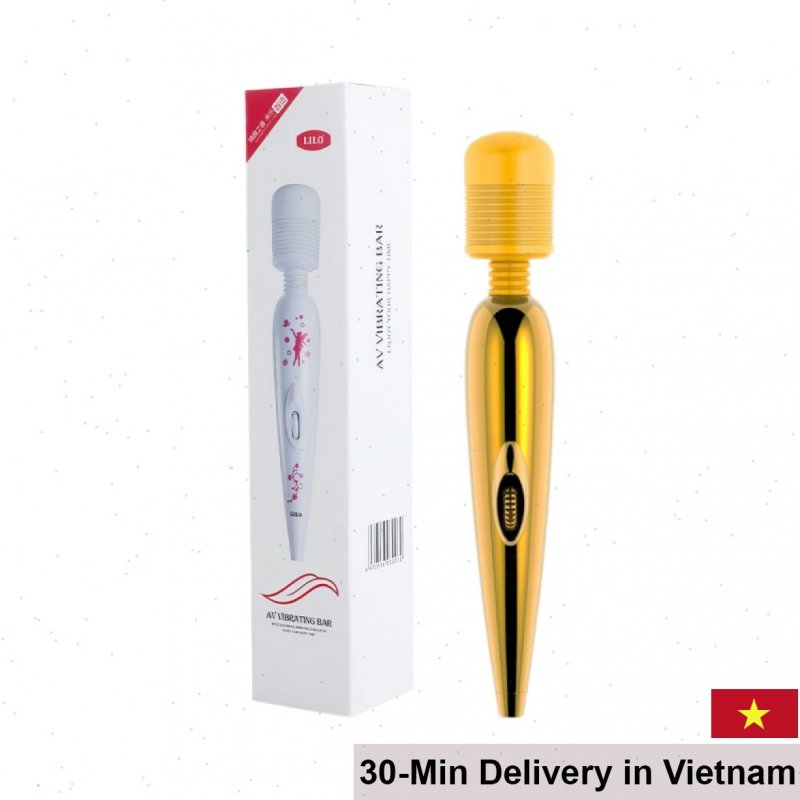 Lilo Mini Gold Handheld Full Body Massage Stick 