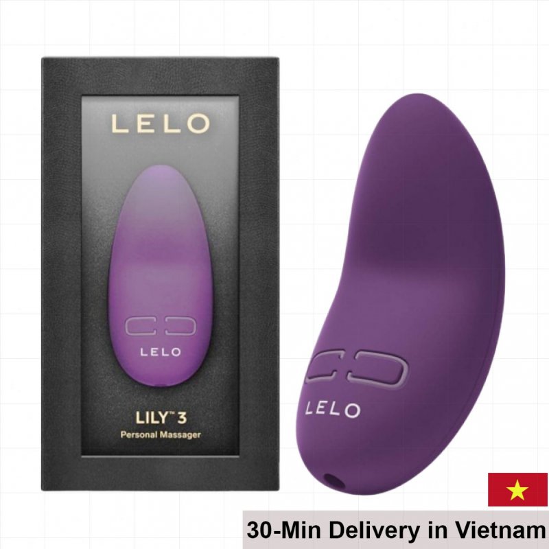 Compact Lelo Lily 3 Vibrating Massager 10 Intense Modes 