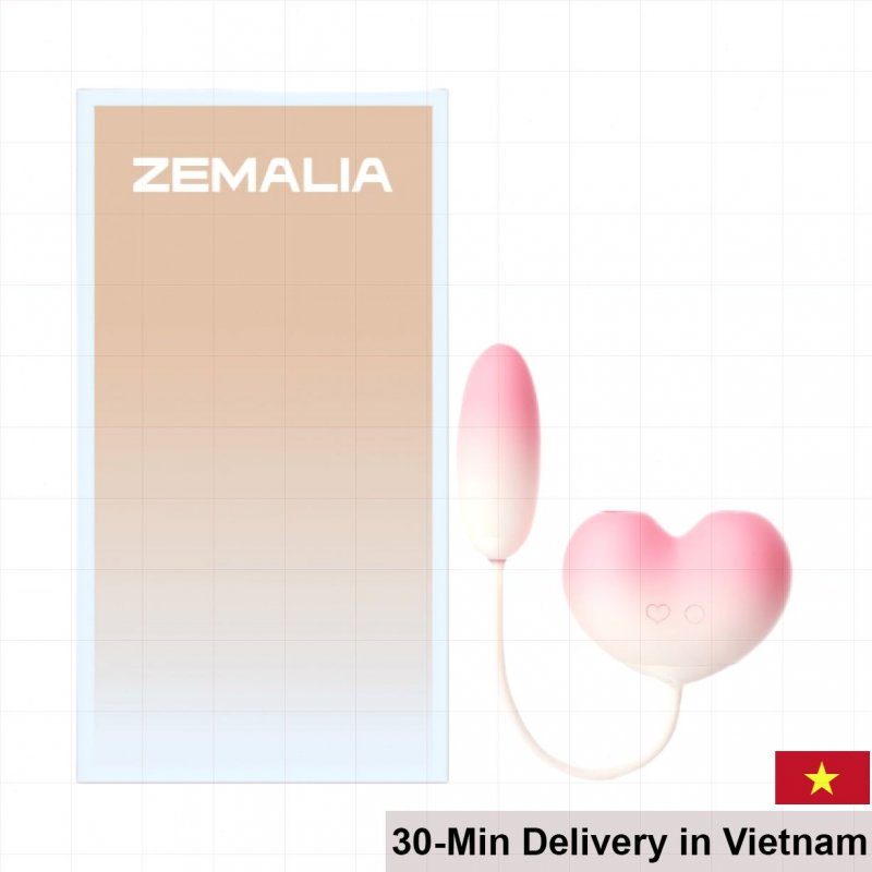 Svakom Zemalia Peach Dolce Dual-Head Massager 9 Modes Cute 