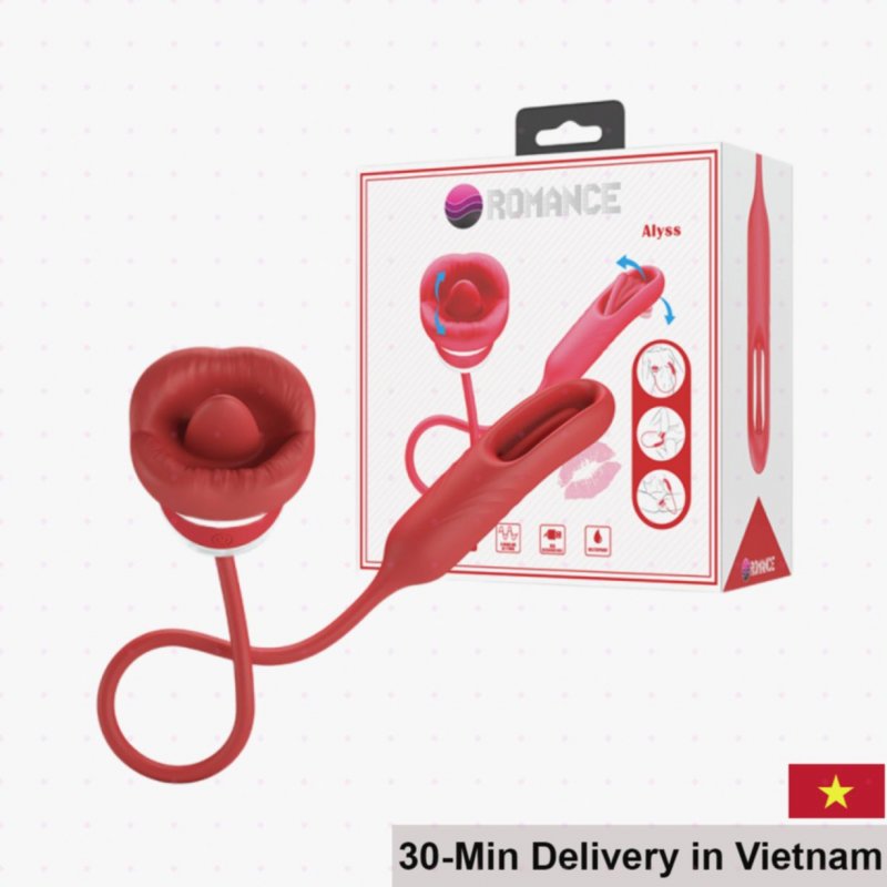 Romance Alyss Multi-Point Remote Controlled Erotic Massage Wand 