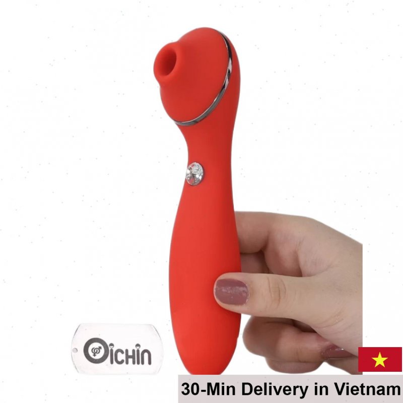 KISTOY Elizebeth Dual-Head 30 Mode Suction & Vibration Massager 