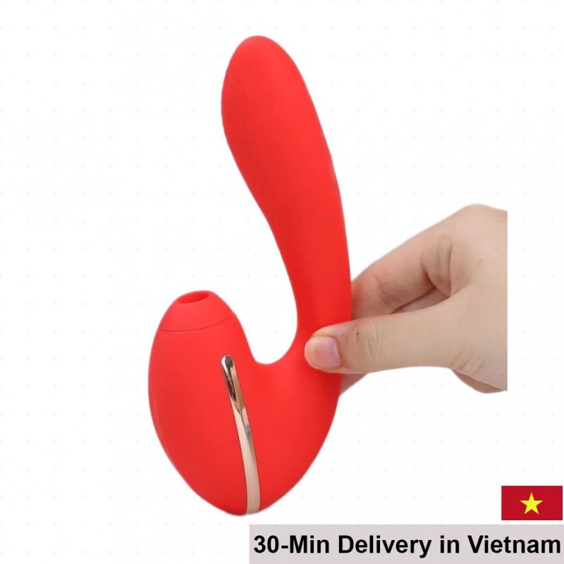 Kistoy TINA Dual Vibrating Heating Waterproof Massage Toy 