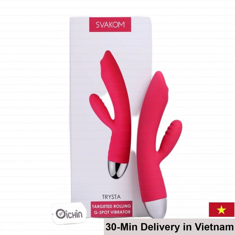 Svakom Trysta G-Spot Vibrator 35 Modes Dual Motor Premium Toy 