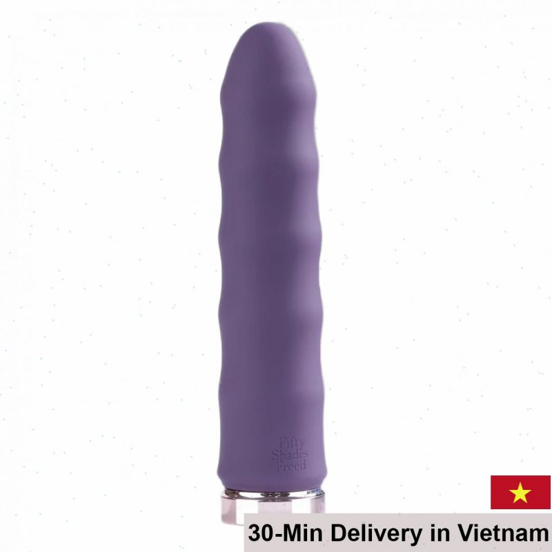 Fifty Shades Freed Deep Inside Textured Vibrator Erotic Adult Toy 