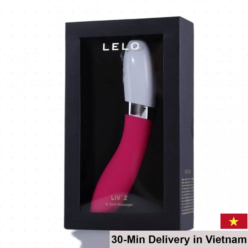 Lelo Liv 2 G-Spot Massager Swedish Luxury 8 Vibration Modes 