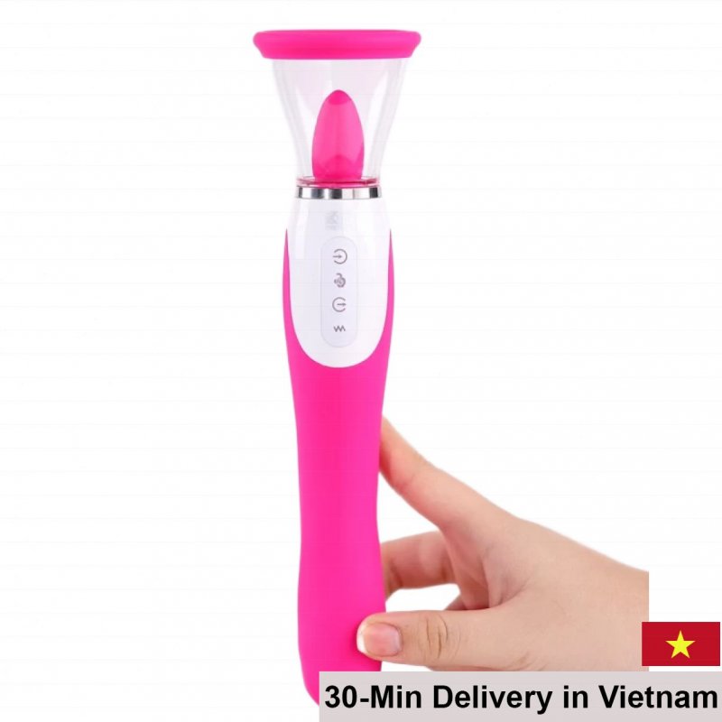 WISTONE 2-Ended 17-Mode Tongue Silicone Vibrator 