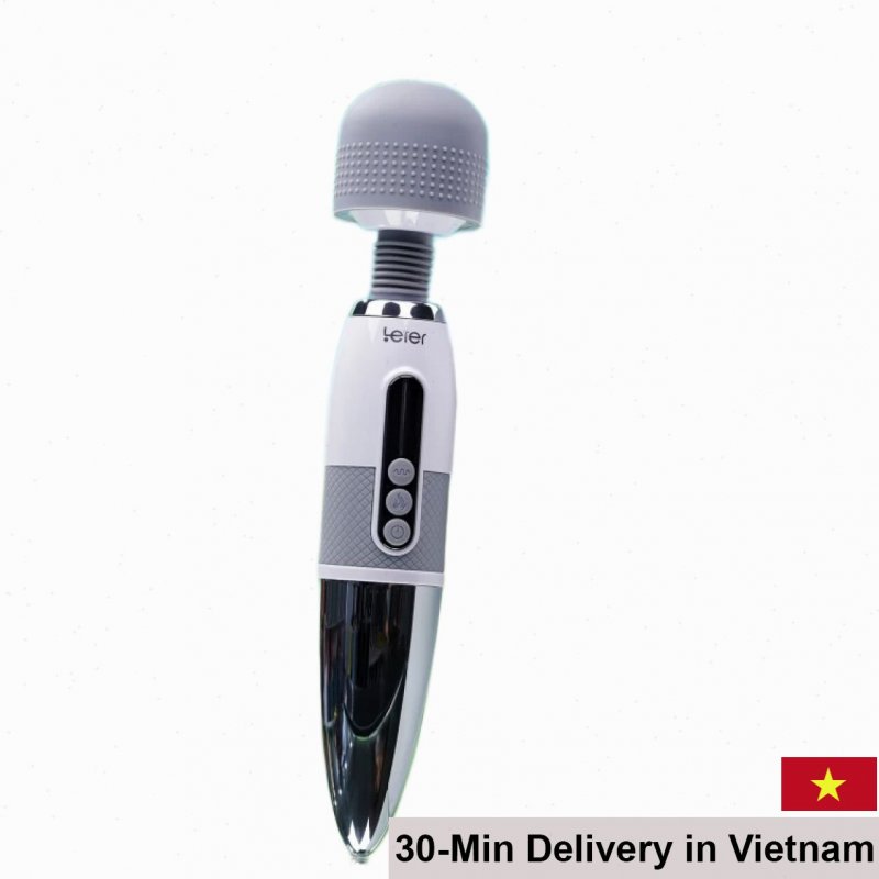 Leten Lighting AV Heated Vibrator 10 Modes Silicone Soft 