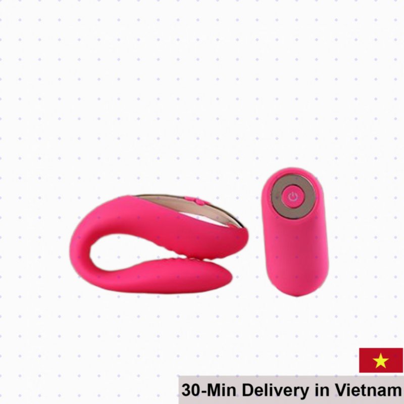 EasyToys Remote Control Dual Head G-Spot Vibrating Massager 