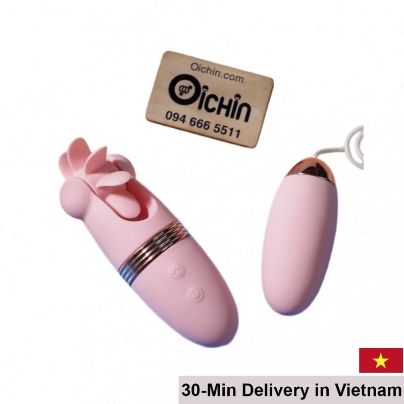 Manmiao Sweetheart 4-in-1 Rotating Licking Blowing Massager for Women 
