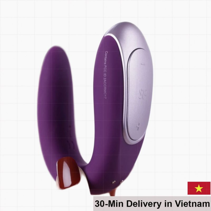 Satisfyer Double Fun dual vibrator app-controlled remote 