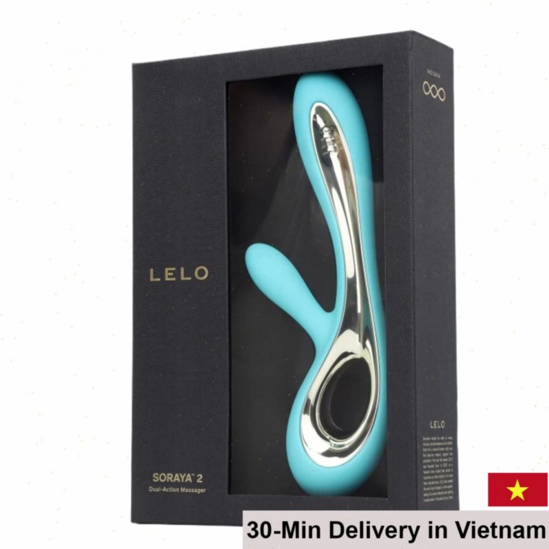 Lelo Soraya 2 Aqua Luxury Waterproof Dual Stimulator Vibrator 