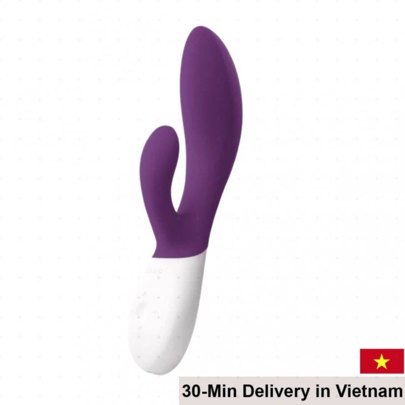 Lelo Ina Wave 2 Dual Stimulator Rabbit Vibrator 12 Modes Sensations 