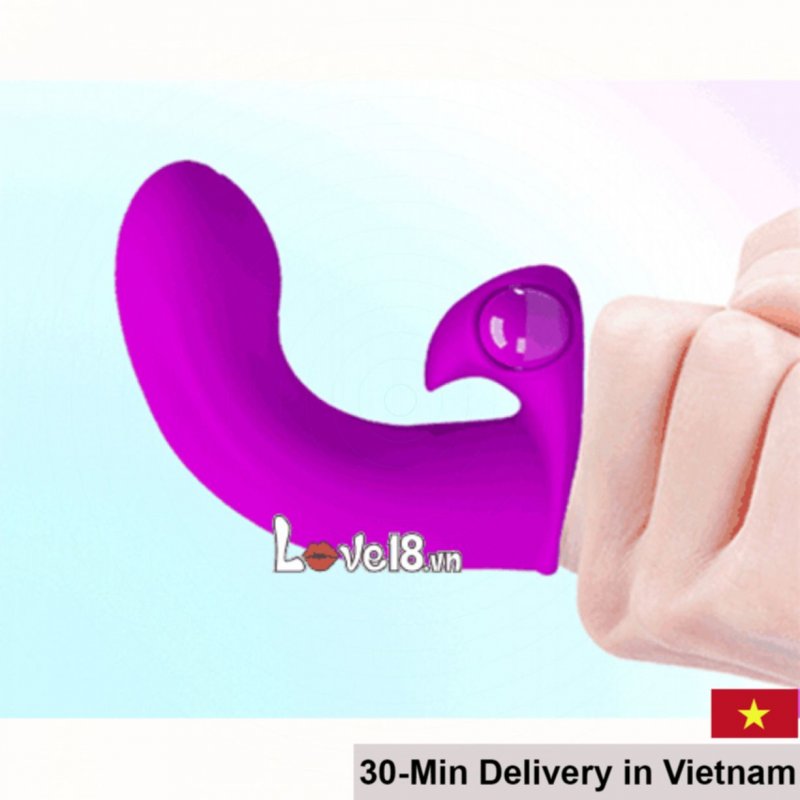 Prettylove Finger Vibrating Ring Intense Passion Toy 