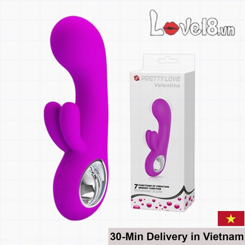 Pretty Love Valentine G-Spot Clit Massager Waterproof 