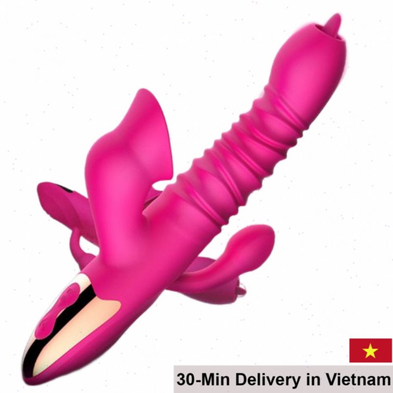 Dibe G Spot Anal Clitoral Massager Multi-Function Vibrator 