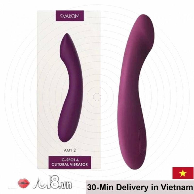 Svakom Amy G-Spot Massager Silicone Powerful Pleasure 