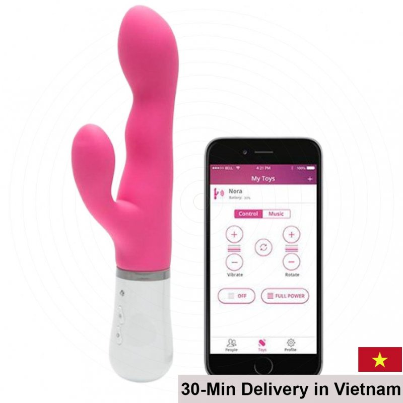 Lovense Nora App-Controlled G-Spot High-Quality Vibrator 