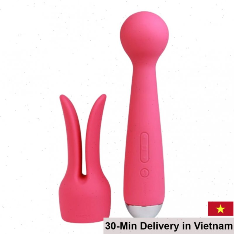 Svakom Super Shock Pink Silicone G-Spot Massage Wand 