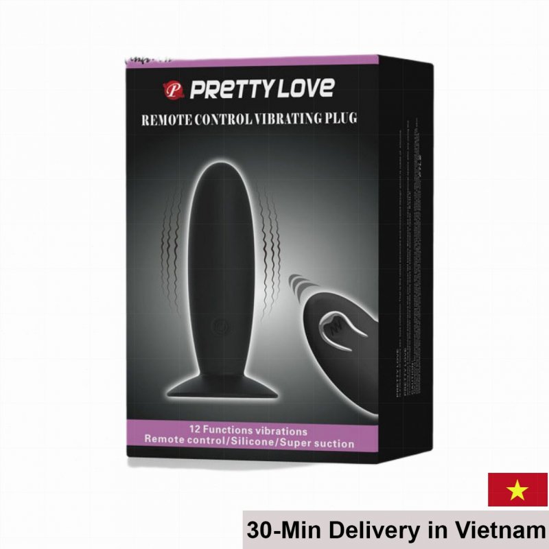 PrettyloveAnalVaginalVibrator12ModesUSBRecharge 