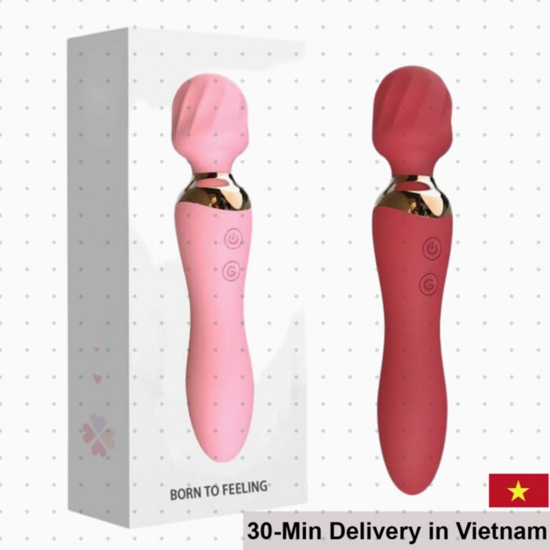 AV Dual-Head 12 Modes Waterproof Rechargeable Wand 