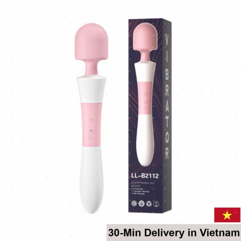 LILO Dual End Vibrator with Tongue Licker 15 Strong Modes 