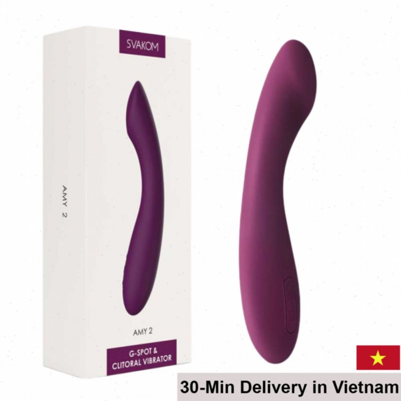 Svakom Amy G-Spot Massager Waterproof Quiet Powerful 