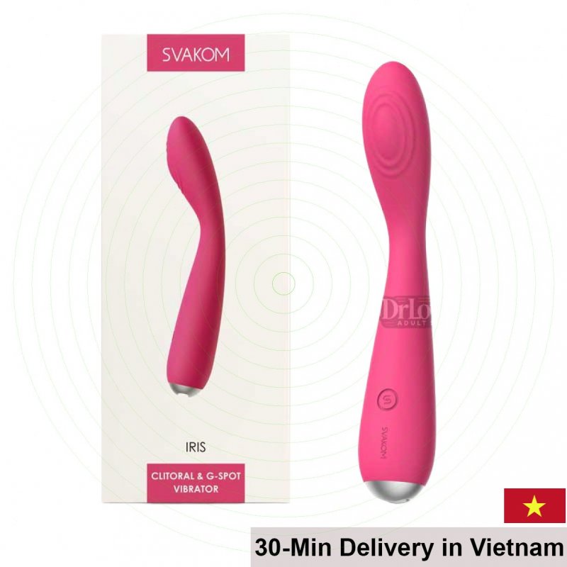 Svakom Iris 25 Pattern Powerful Waterproof Vibrator US 