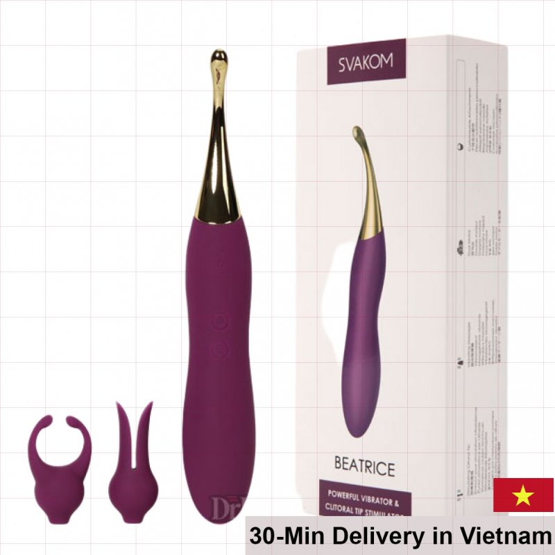 Svakom Beatrice Waterproof Multi-Point Vibrator 