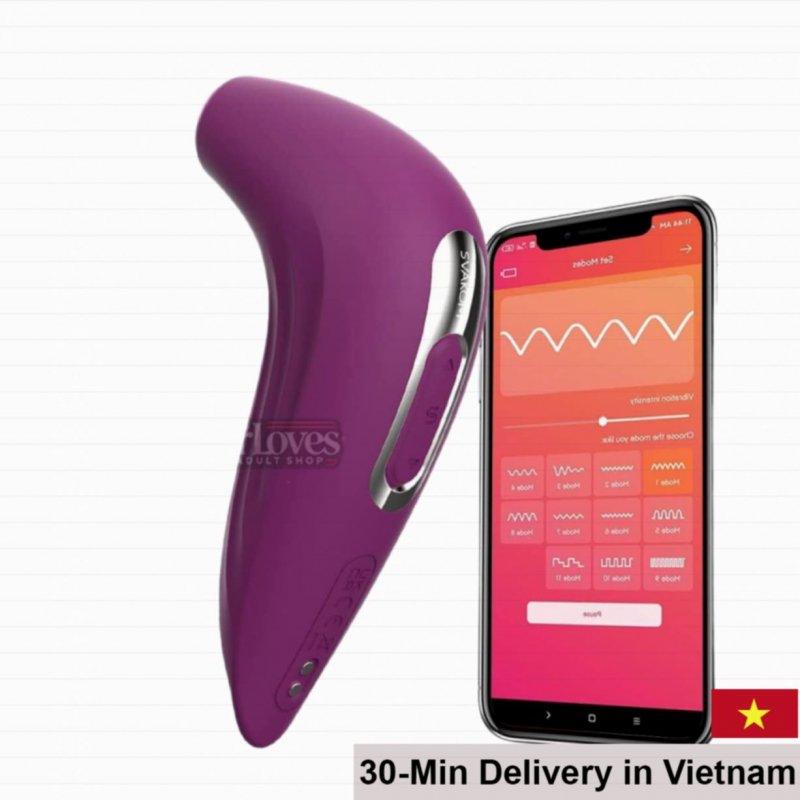 Svakom Pulse Union App-Controlled Clitoral Stimulator Waterproof 