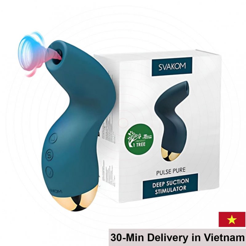 Svakom Pulse Pure Clitoral Massager Waterproof Quiet Strong 