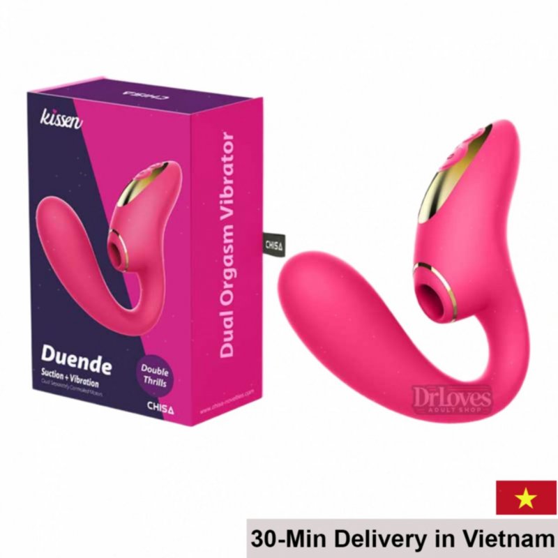 Kissen Duende Dual Vibrating Waterproof G Spot Clitoris Stimulator 