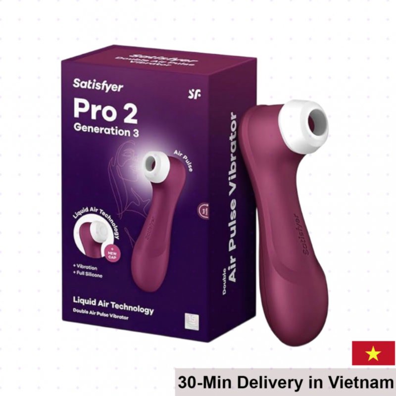 Satisfyer Pro 2 Generation 3 Clitoral Sucking Waterproof Vibrator 