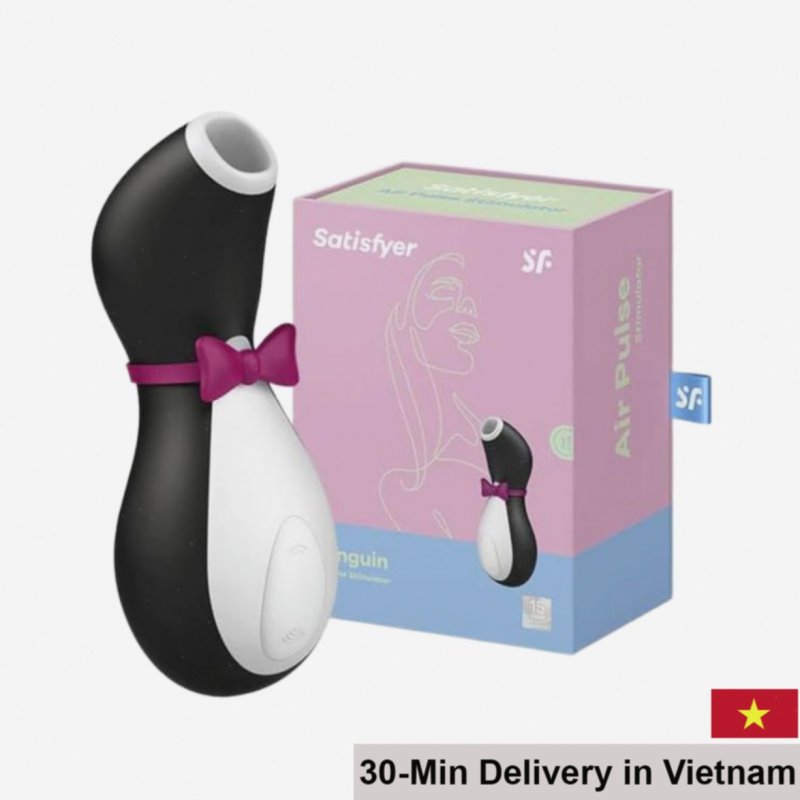 Satisfyer Penguin Waterproof G-Spot Suction Vibrator 