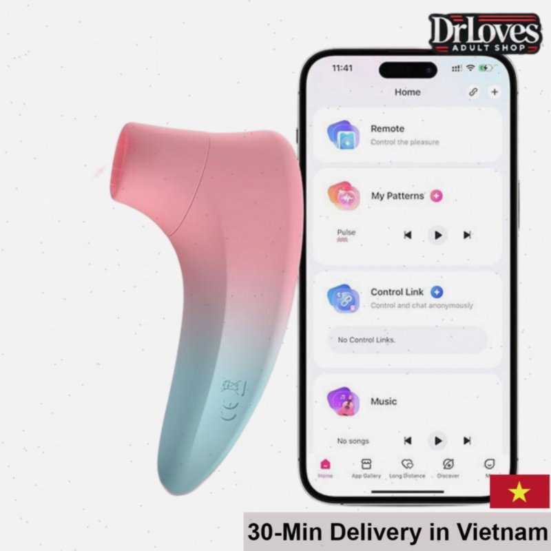 Lovense Tenera 2 Rechargeable Clitoral Suction Vibrator 