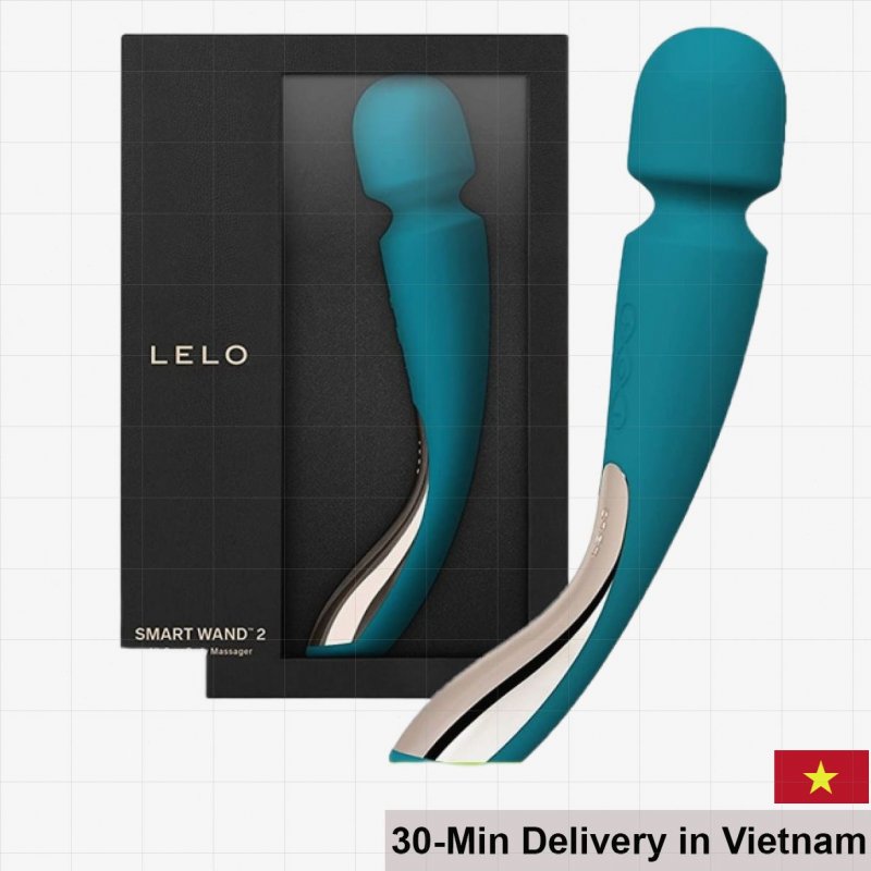 Lelo Smart Wand 2 Medium Powerful Body & Clitoral Vibrator 